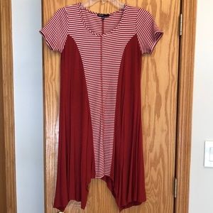 Womens top- short sleeve tunic